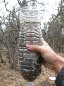 homemade water bottle water filter
