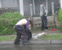 street brawl