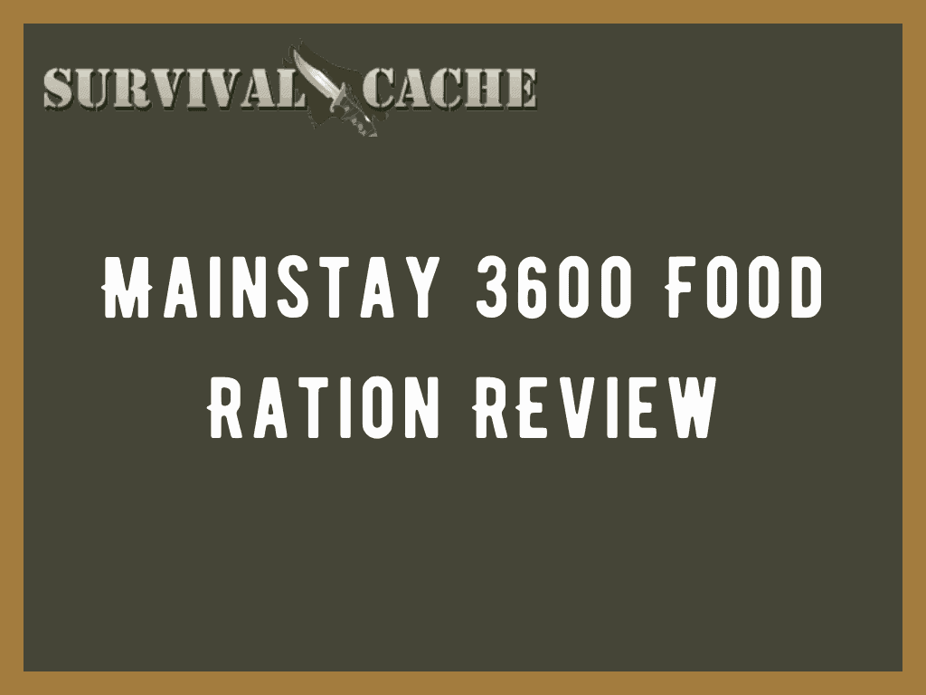 Mainstay 3600 Food Ration: Survival Gear Review for 2021