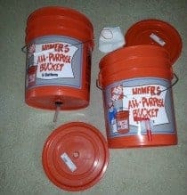 Expedient Family Survival Water Filter Survival Cache