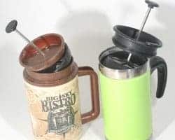 Purchase a french press for a pleasing flow of delicious coffee, single serve coffee maker or two cups