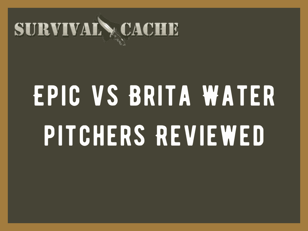 Epic Pure Filtered Water Pitcher vs. Brita Slim Water Pitcher