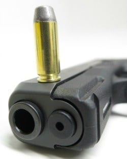 semi automatic pistol chamber in 10mm auto 