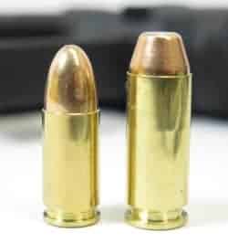 common handgun cartridge for proficient law enforcement officer