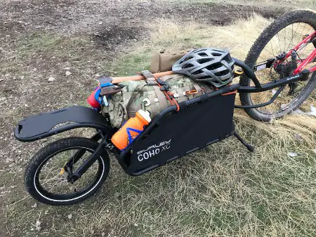 burley coho xc trailer review