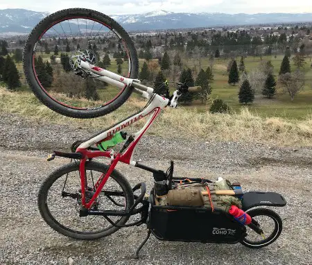 best way to carry gear with a mountain bike