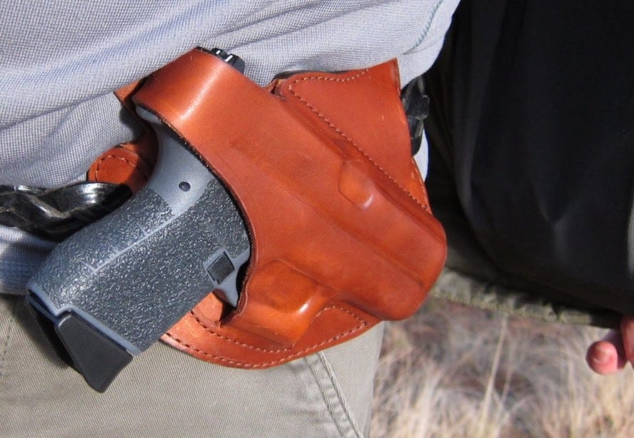 owb holsters, outside the waistband carry option 