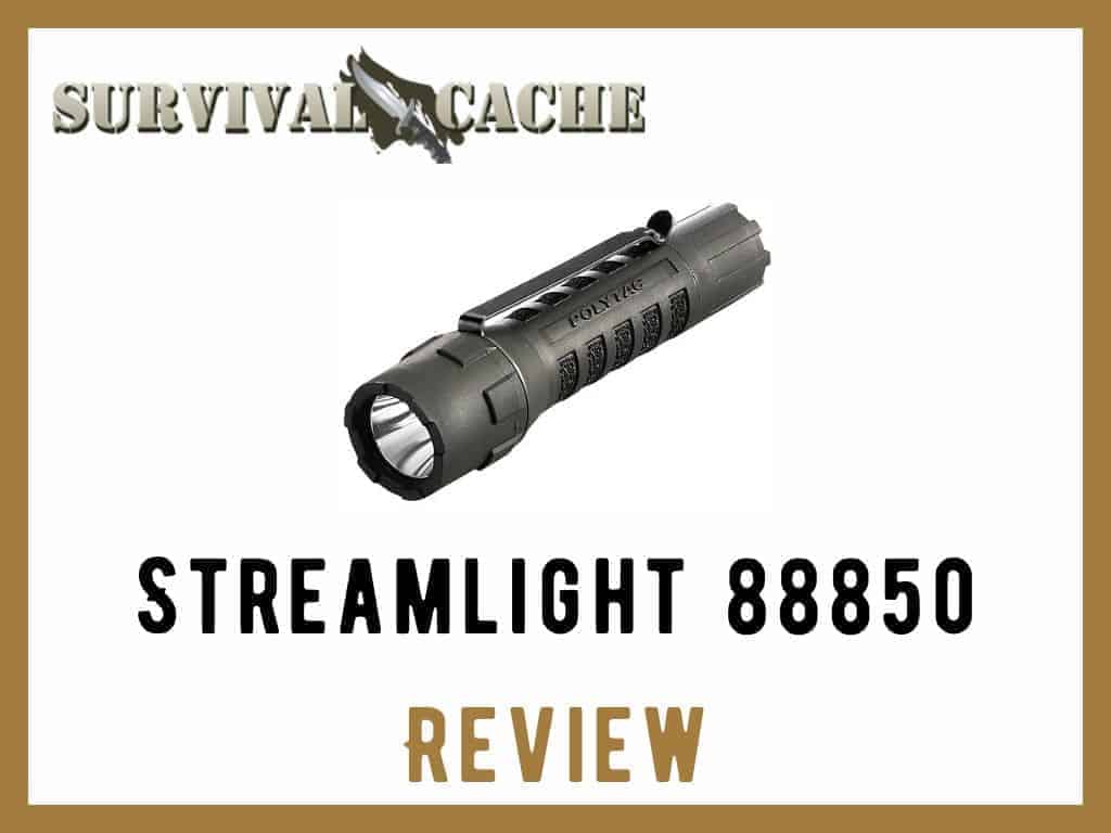 streamlight 88850 polytac led flashlight with pocket clip