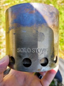 stainless steel camp stove