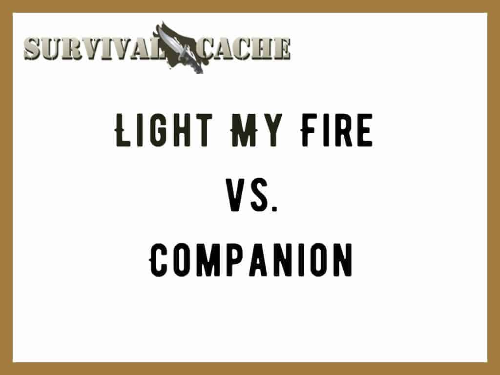 MoraKniv Light My Fire vs.MoraKniv Companion
