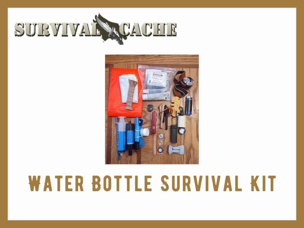 Kit de survie de bouteille d'eau