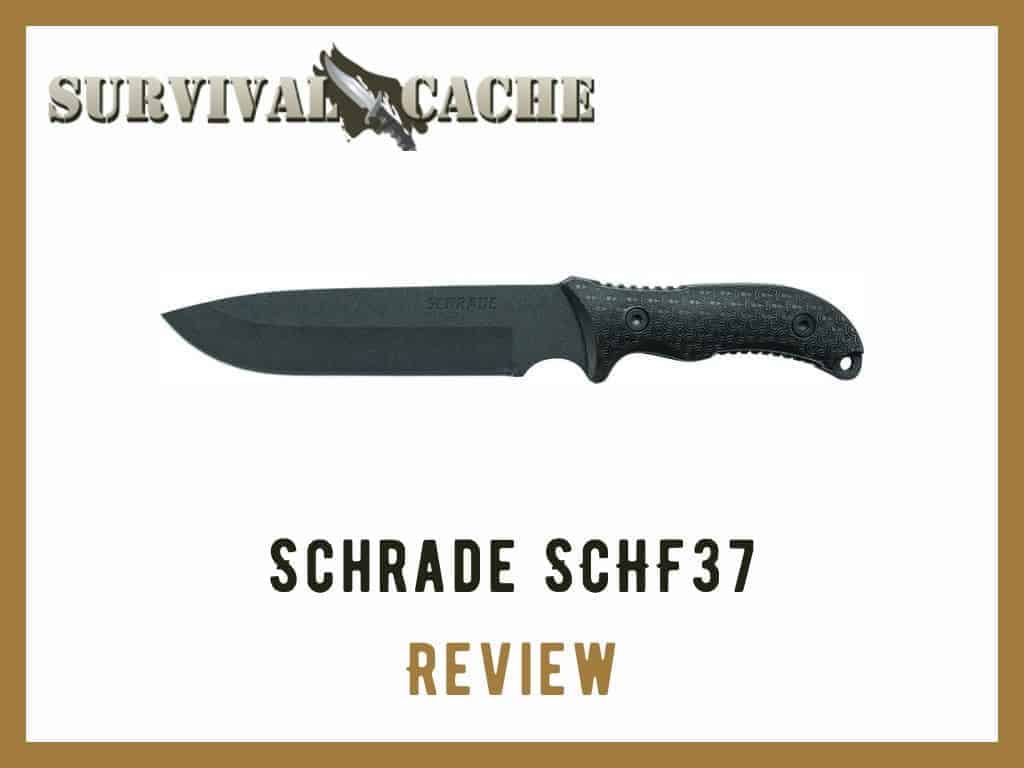Schrade SCHF37 Review: Features, Pros, Cons of This Survival Knife