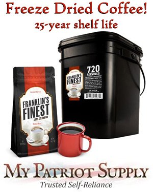 Franklin's Finest Survival Coffee