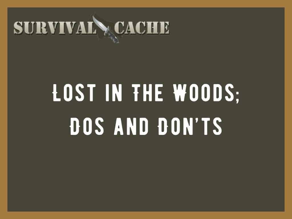 Lost in The Woods Survival: 13 Do’s and Dont’s