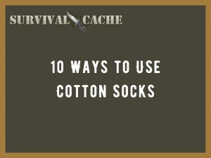 Façons d'utiliser des chaussettes en coton