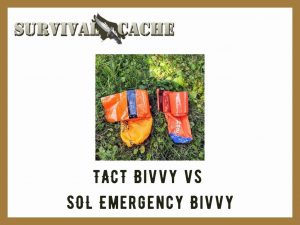 Bivvy TACT vs Bivvy d'urgence SOL