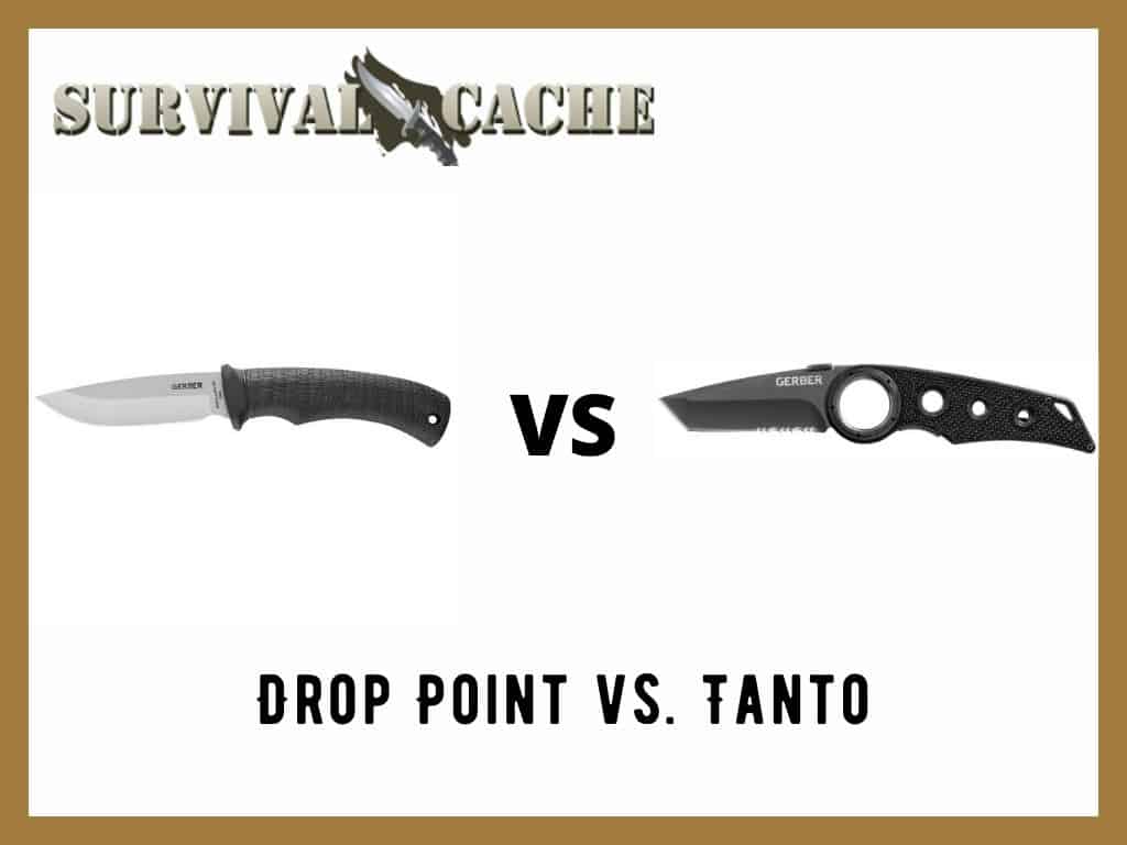 Drop Point vs. Tanto