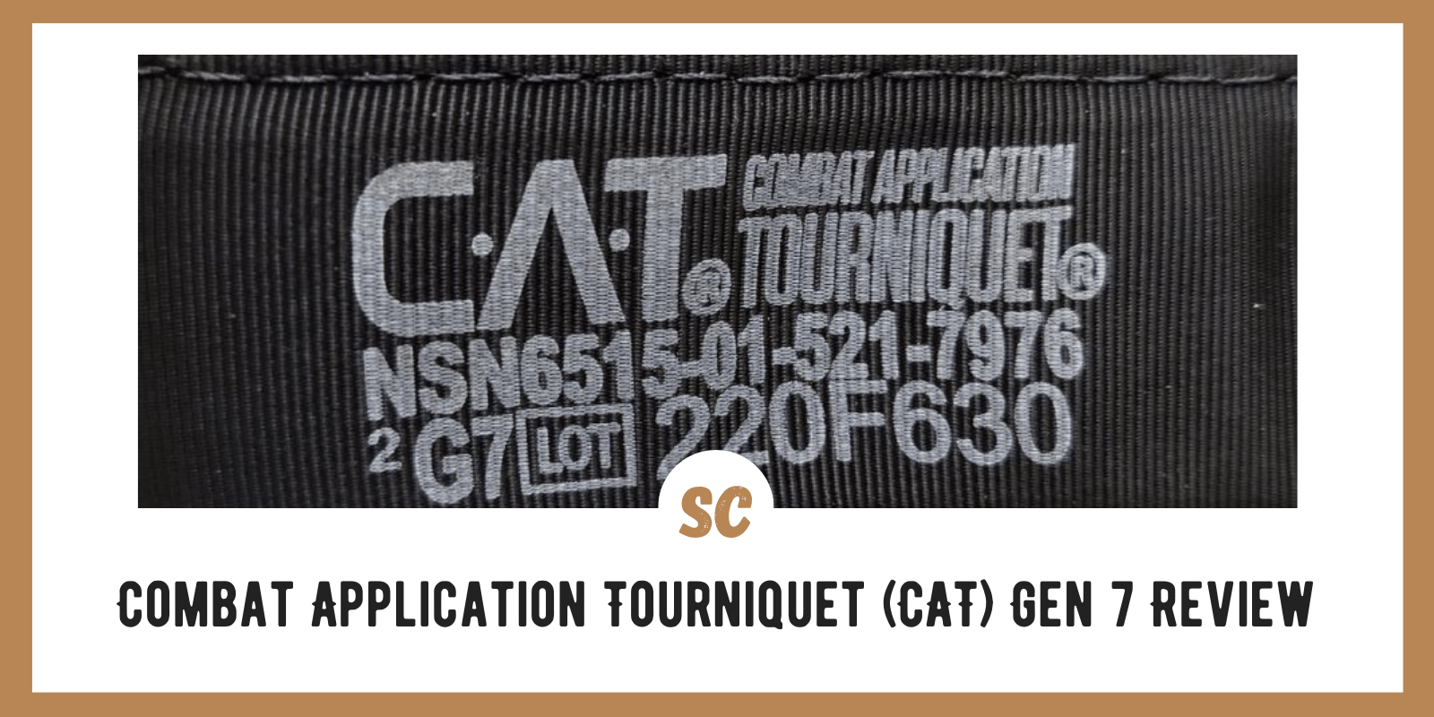 Combat Application Tourniquet (CAT) Gen 7 Review