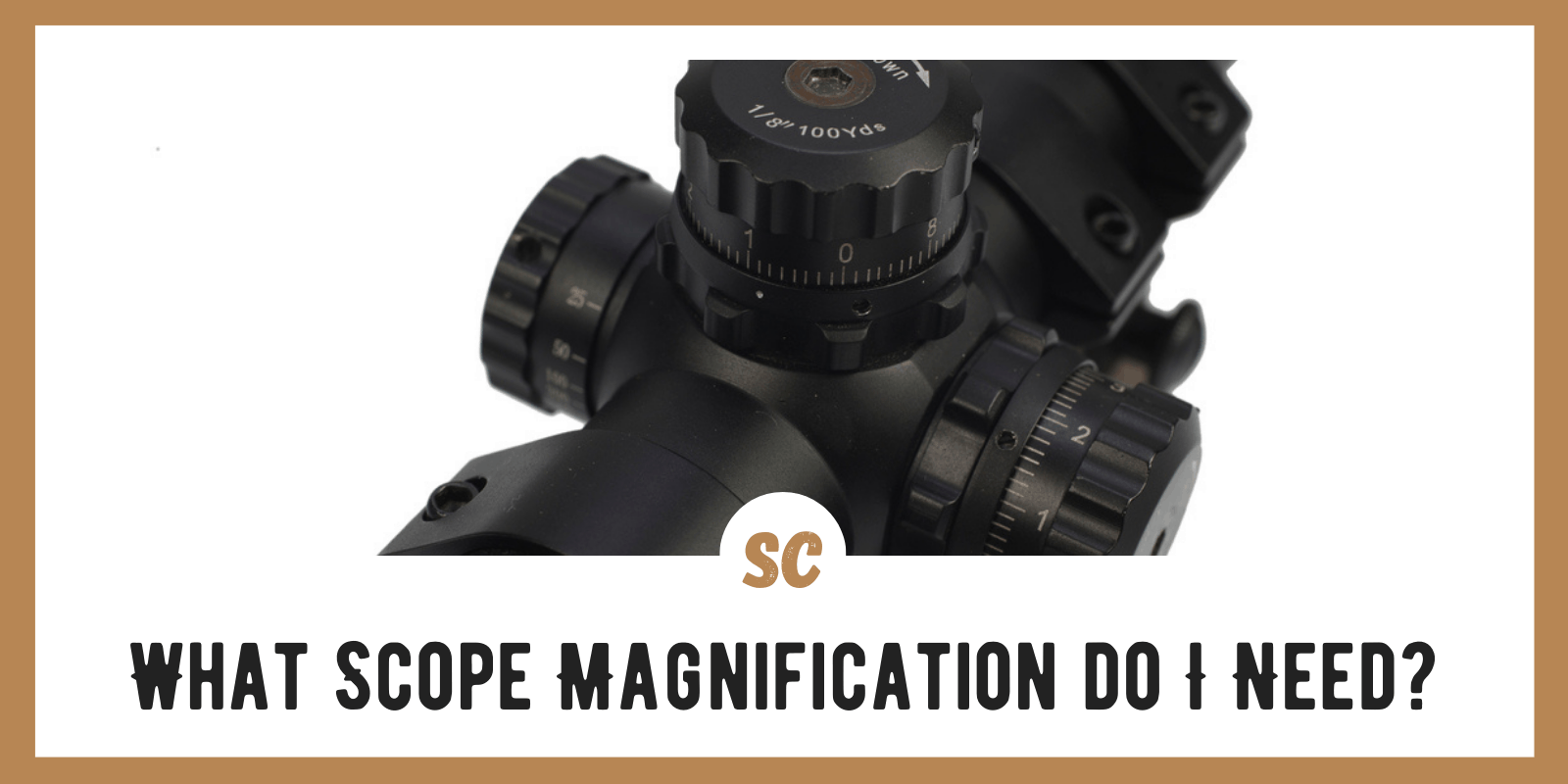 What Scope Magnification Do I Need? An Analysis by Distance