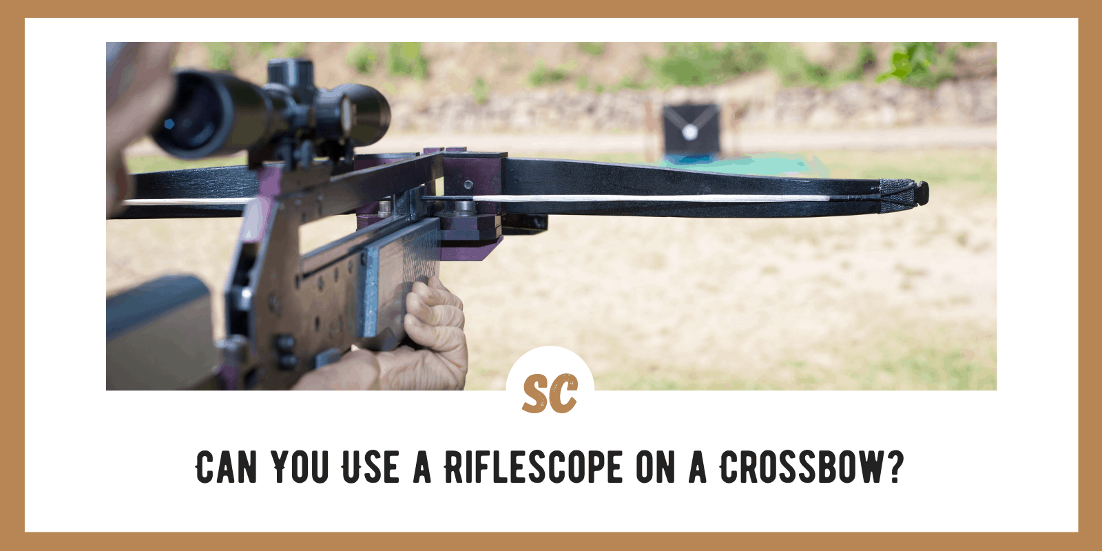 Can You Use a Riflescope on a Crossbow?