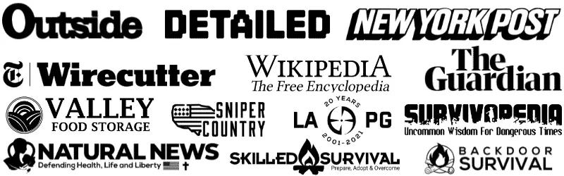 SurvivalCache.com has been featured on these sites vertical