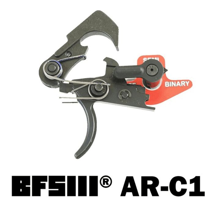 Franklin Armory AR-C1 binary trigger with curved metal trigger for your semi automatic weapon