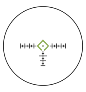 Steiner P4XI rifle scope G1 reticle enables fast target acquisition and rapid range estimation