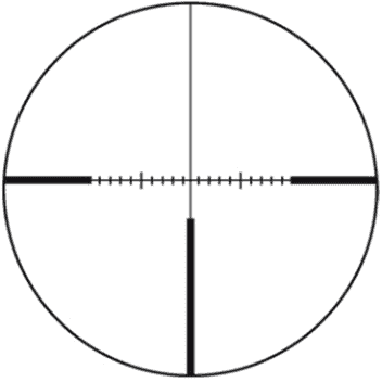 Swarovksi's 4W reticle provides the perfect sight picture for longer range shots