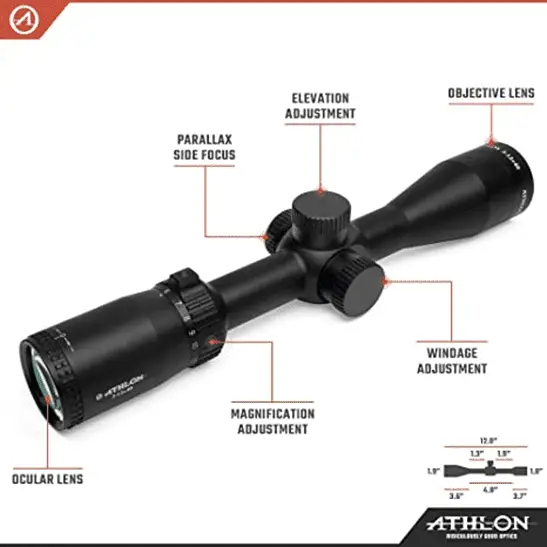 For medium range shooting this Athlon rifle scope for .30-06 is a great choice