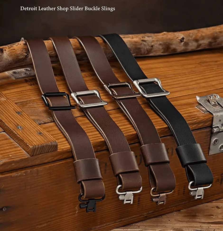 leather gun slings