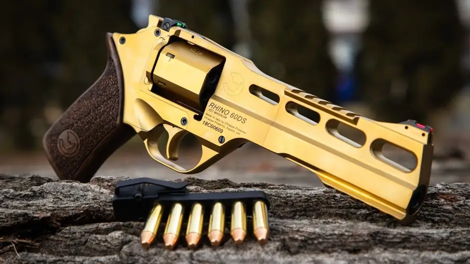 The Rhino 60DS gold plated model