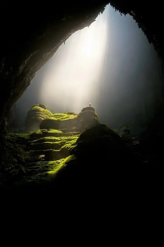 cave, cavern, dark