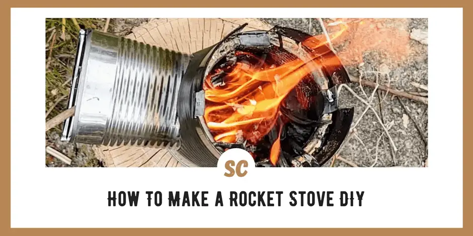 homemade rocket stove