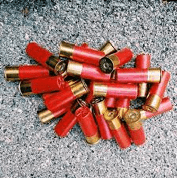 red shotgun shell