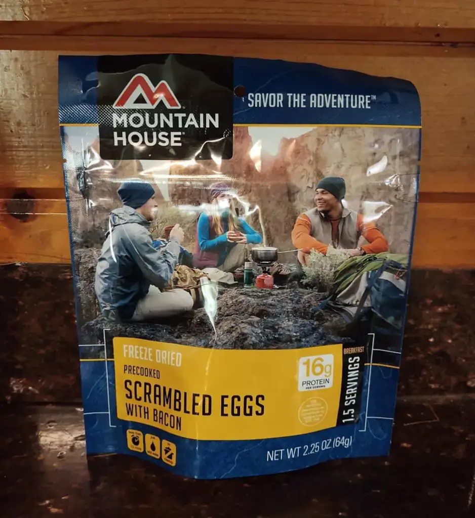 Mountain House emergency food kits 