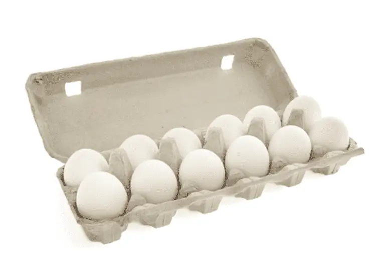 store bought eggs in egg carton