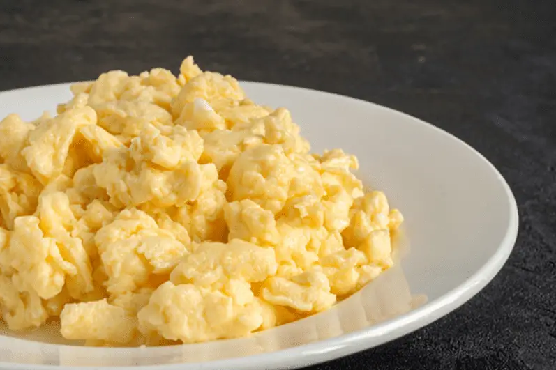 preserve eggs by making scrambled eggs